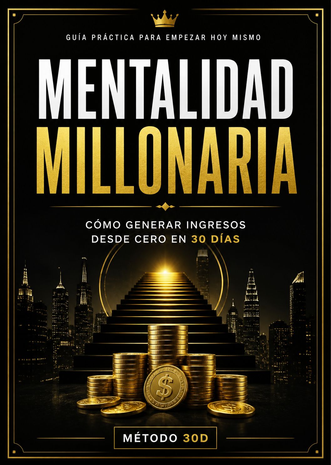 MENTALIDAD MILLONARIA: como generar ingresos desde cero en 30 dias